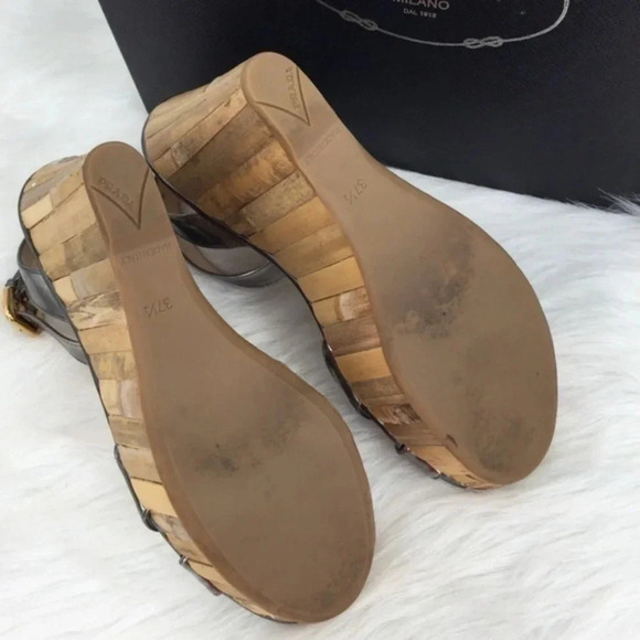 Prada Calzature Donna Wedge Sandal - Picture 7 of 7